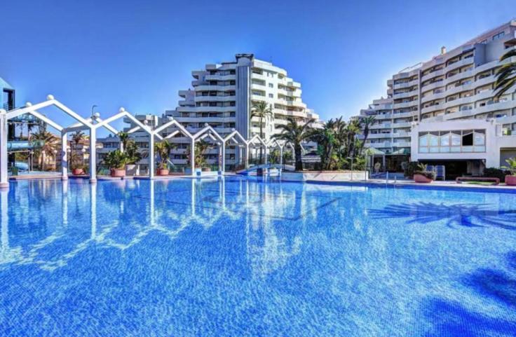Benal Beach Cozy Apartment With A Water Park. Benalmádena Exteriör bild